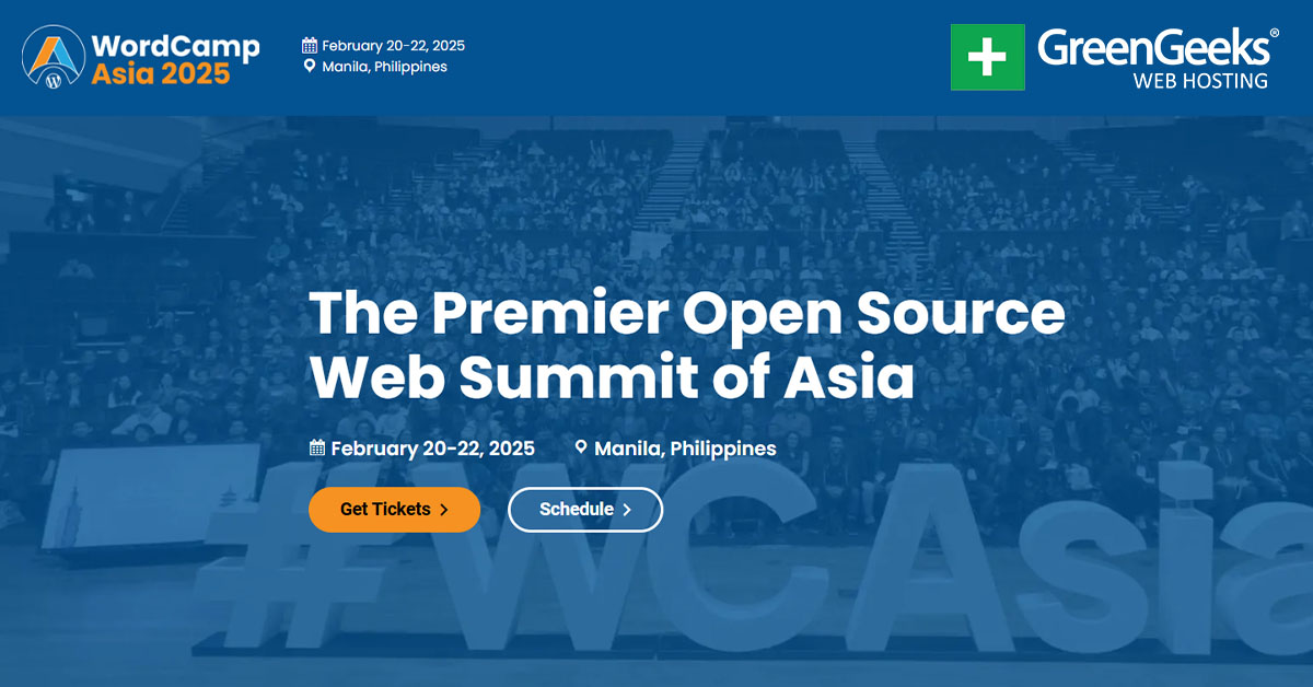 Sponsoring WordCamp Asia 2025