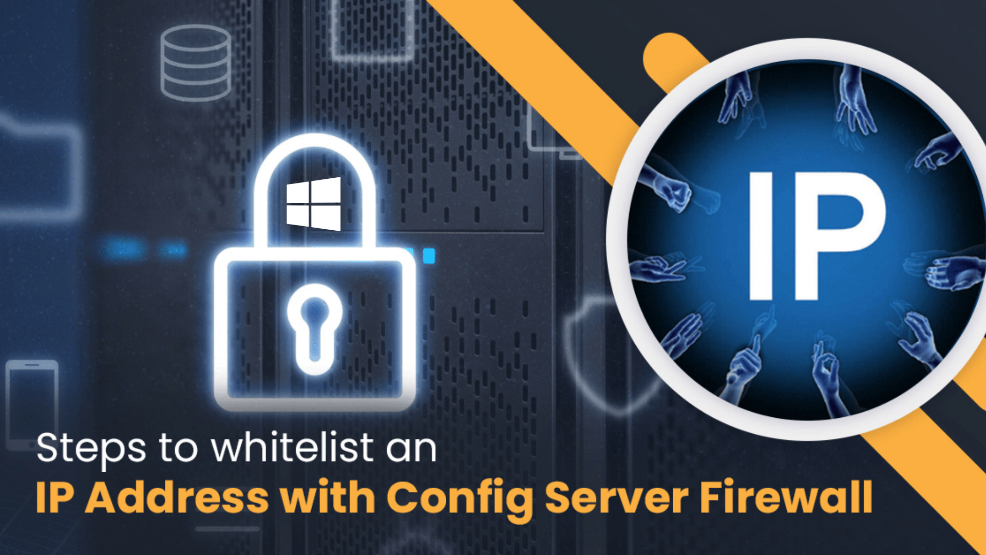 How to whitelist IP addresses in windows firewall?